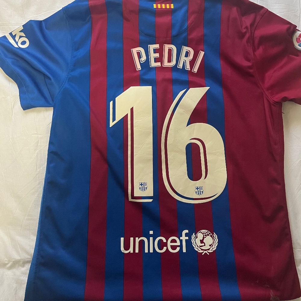 Pedri Barcelona jersey